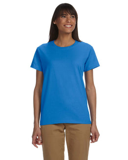 Gildan Ladies Ultra Cotton Heavyweight T-Shirt G200L | Iris - Front