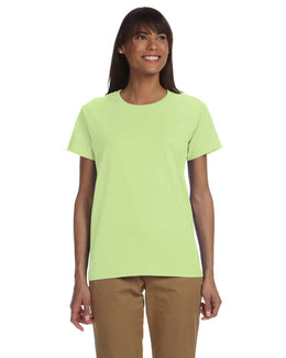 Gildan Ladies Ultra Cotton Heavyweight T-Shirt G200L | Mint Green - Front