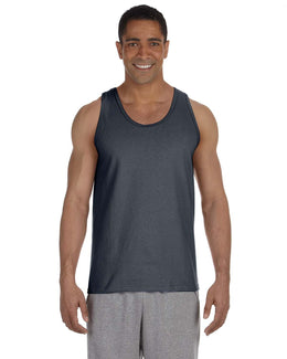 Gildan Ultra Cotton Tank G220 | Charcoal - Front