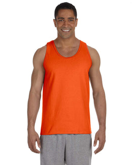 Gildan Ultra Cotton Tank G220 | Orange - Front
