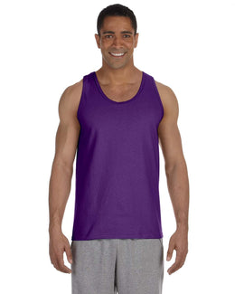 Gildan Ultra Cotton Tank G220 | Purple - Front