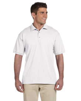 Gildan Cotton Jersey Polo Shirt G280 | White - Front