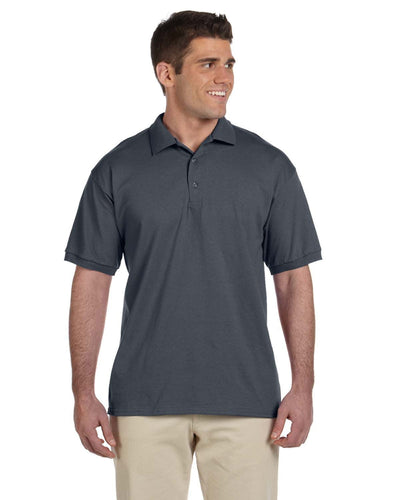 Gildan Cotton Jersey Polo Shirt G280 | Charcoal - Front