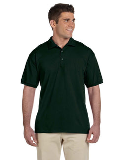 Gildan Cotton Jersey Polo Shirt G280 | Forest Green - Front