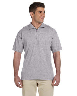 Gildan Cotton Jersey Polo Shirt G280 | Sport Grey - Front