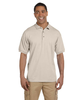 Gildan Heavyweight Cotton Pique Polo Shirt G380 | Sand - Front
