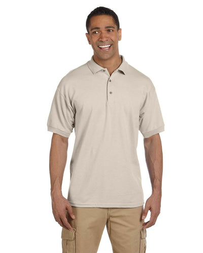 Gildan Heavyweight Cotton Pique Polo Shirt G380 | Sand - Front