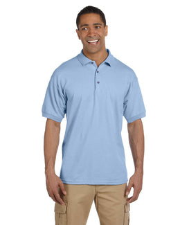 Gildan Heavyweight Cotton Pique Polo Shirt G380 | Light Blue - Front