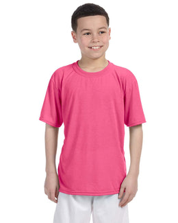 Gildan Youth 4.5 oz. Performance T-Shirt G420B | Safety Pink - Front