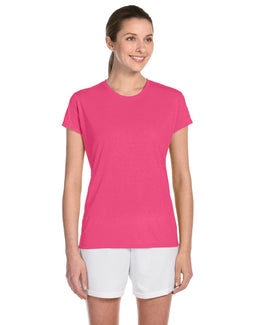 Gildan Ladies 4.5 oz. Performance T-Shirt G420L | Safety Pink - Front