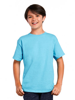 Gildan Youth Lightweight 100% Cotton T-Shirt G500B | Old Gold - Front