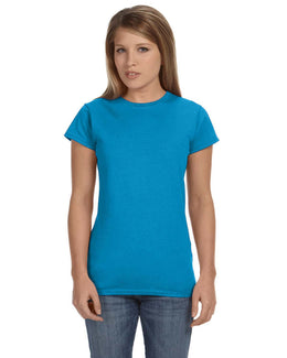 Gildan Ladies SoftStyle T-Shirt G640L | Sapphire - Front