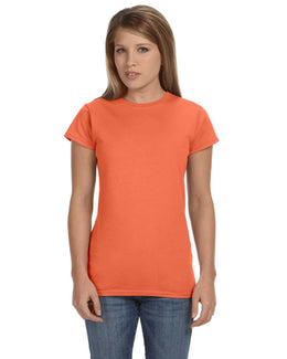 Gildan Ladies SoftStyle T-Shirt G640L | Heather Orange - Front