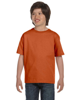 Gildan Youth DryBlend 50/50 T-Shirt G800B | T Orange - Front