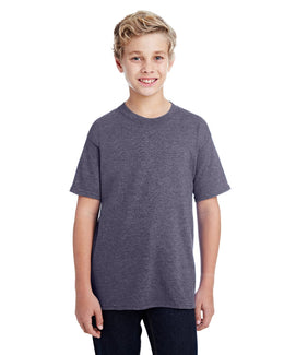 Gildan Youth DryBlend 50/50 T-Shirt G800B | Ht Sprt Drk Navy - Front