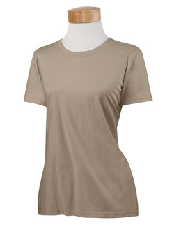 Fruit of the Loom Ladies Heavy Cotton T-Shirt L3930R | Khaki - Front