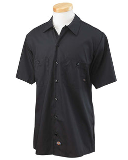Dickies Industrial Long Sleeve Work Shirt LL535 | Charcoal - Front