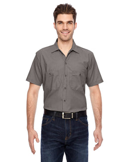 Dickies Industrial Short Sleeve Work Shirt LS535 | Graphite Grey - Front
