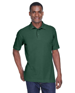 Harriton Blend-Tek Polo Shirt M280 | Hunter - Front