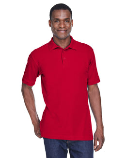 Harriton Blend-Tek Polo Shirt M280 | Red - Front