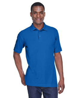 Harriton Blend-Tek Polo Shirt M280 | True Royal - Front