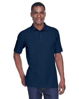 Harriton Blend-Tek Polo Shirt M280 | Navy - Front