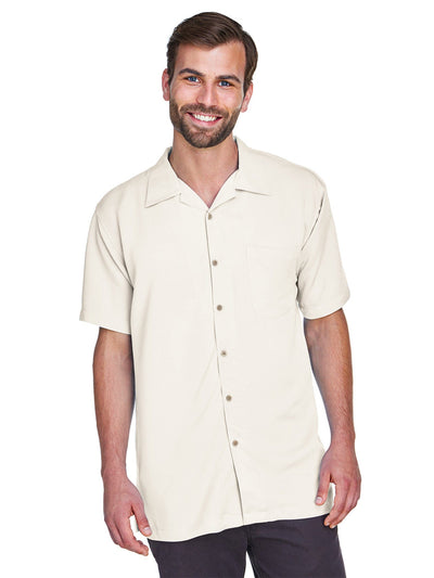Harriton Bahama Cord Camp Shirt