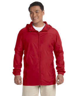 Harriton Mens Essential Rainwear M765 | Red - Front