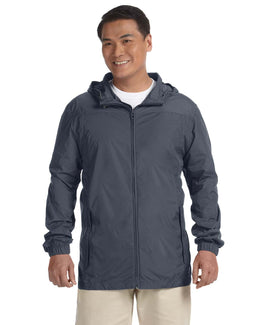 Harriton Mens Essential Rainwear M765 | Graphite - Front