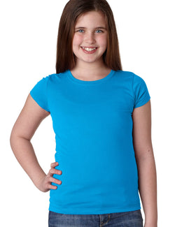 Next Level Girls Princess Tee N3710 | Turquoise - Front