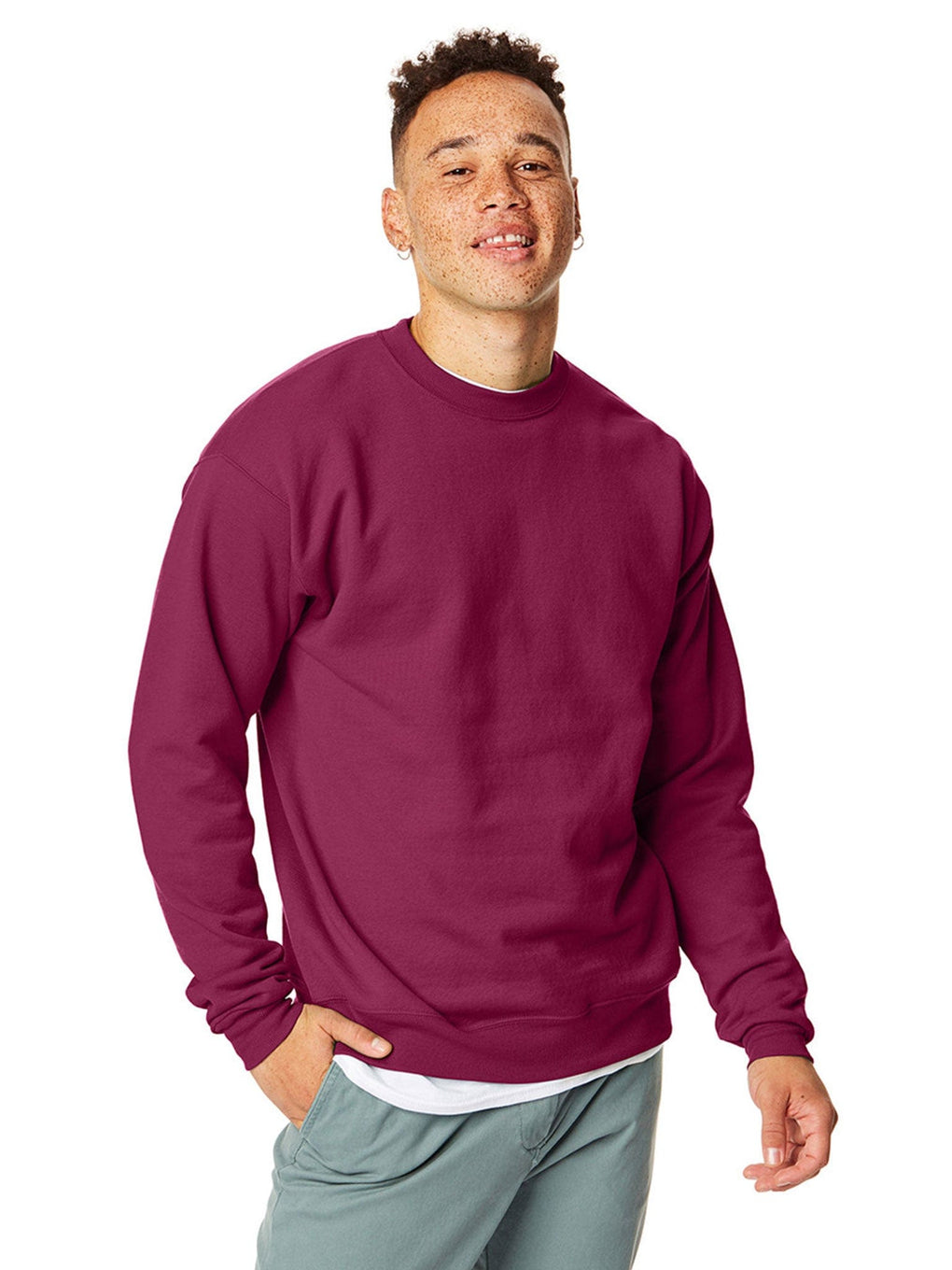Hanes 50/50 Crewneck Sweatshirt – CheapesTees