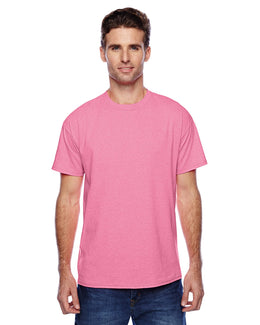 Hanes Unisex X-Temp Performance T-Shirt P4200 | Neon Pnk Heather - Front