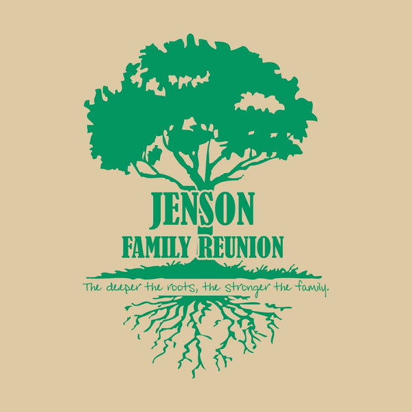 Deeper Roots Family Reunion T-Shirt Design R1-40