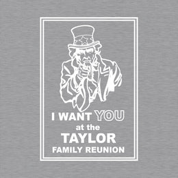 Uncle Sam Family Reunion T-Shirt Design R1-50