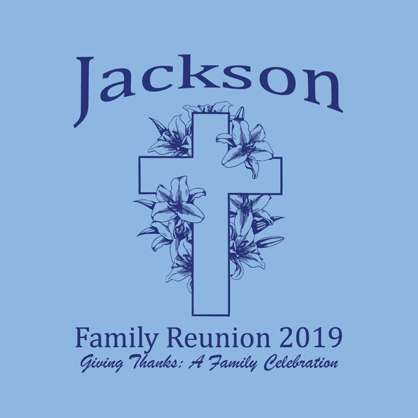 Holy Cross Family Reunion T-Shirt Design R2-2