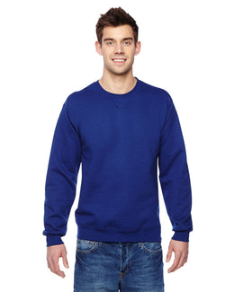 Fruit of the Loom Sofspun Crewneck Sweatshirt SF72R | Admiral Blue - Front