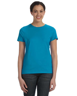 Hanes Ladies Classic Fit Tee SL04 | Teal - Front