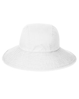 Adams Ladies Sea Breeze Floppy Hat SL101 | White - Front