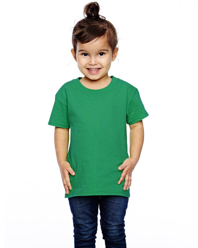 Fruit of the Loom Toddler 100% Heavy Cotton T-Shirt T3930 | Kelly - Front