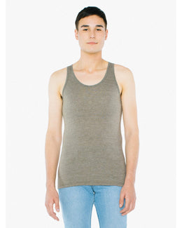 American Apparel Unisex Triblend Tank TR408W | Tri Lieutenant - Front