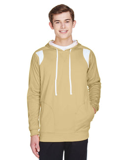Team 365 Mens Elite Performance Hoodie TT30 | Sp Vgas Gld/ Wht - Front
