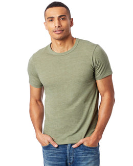 Alternative Mens Eco-Jersey Crew T-Shirt AA1973 | Eco Tr Army Grn - Front