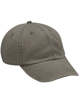 Adams Low-Profile Washed Pigment-Dyed Cap AD969 | Cactus - Front