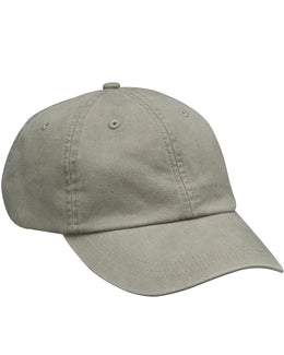 Adams Low-Profile Washed Pigment-Dyed Cap AD969 | Stone - Front