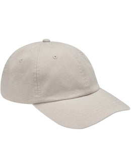Adams Low-Profile Washed Pigment-Dyed Cap AD969 | Ivory - Front