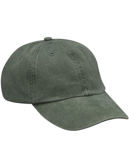 Adams Low-Profile Washed Pigment-Dyed Cap AD969 | Spruce Green - Front