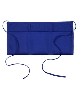 Big Accessories Three-Pocket Waist Apron APR50 | Royal - Front