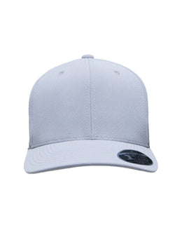 Team 365 Flexfit Cool & Dry Mini Pique Performance Cap ATB100 | Sport Silver - Front