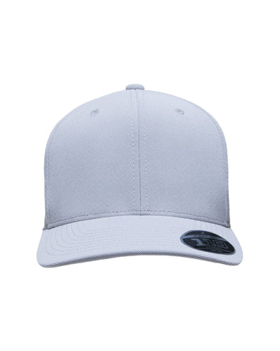 Team 365 Flexfit Cool & Dry Mini Pique Performance Cap ATB100 | Sport Silver - Front