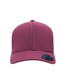 Team 365 Flexfit Cool & Dry Mini Pique Performance Cap ATB100 | Sport Maroon - Front